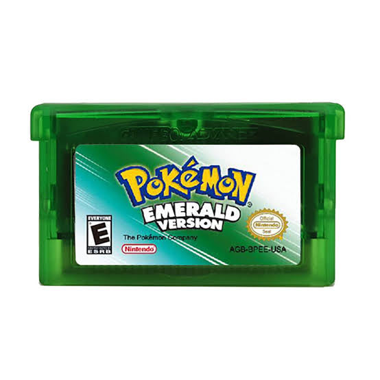 GBA Pokémon Game Cartridge – Emerald, FireRed, LeafGreen, Ruby & Sapphire (32-Bit, Multi-Language, New & Tested)